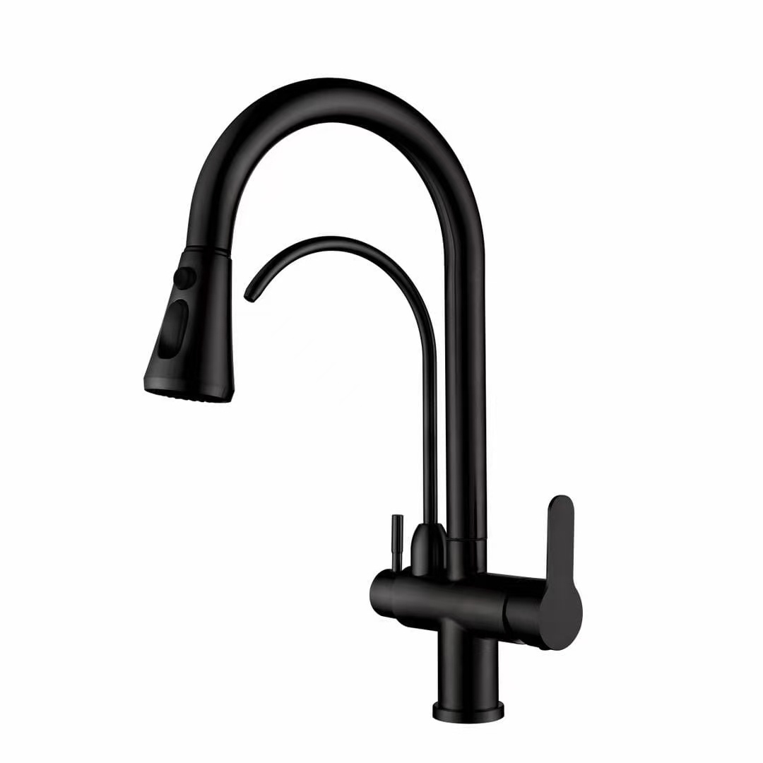 3 way kitchen faucet with sprayer LKS3004B