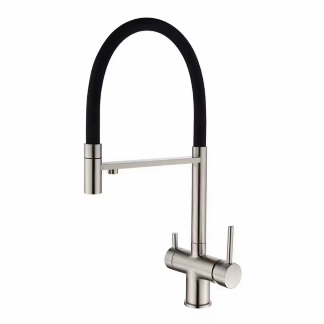 kitchen faucet with 3 water lines LKS3003SB