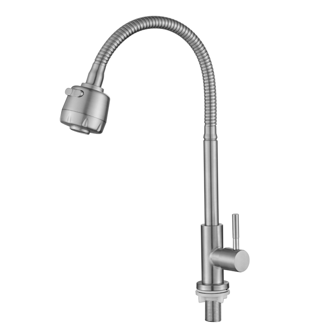 kitchen single hole faucet